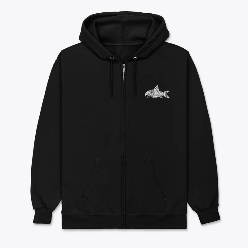 dual sided corydoras hoodie