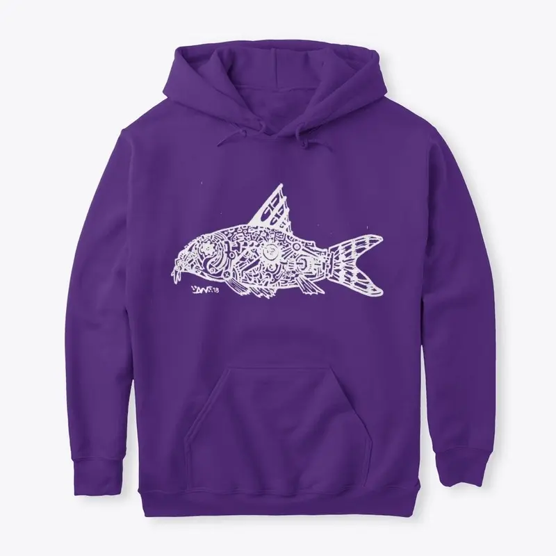 dual sided corydoras hoodie